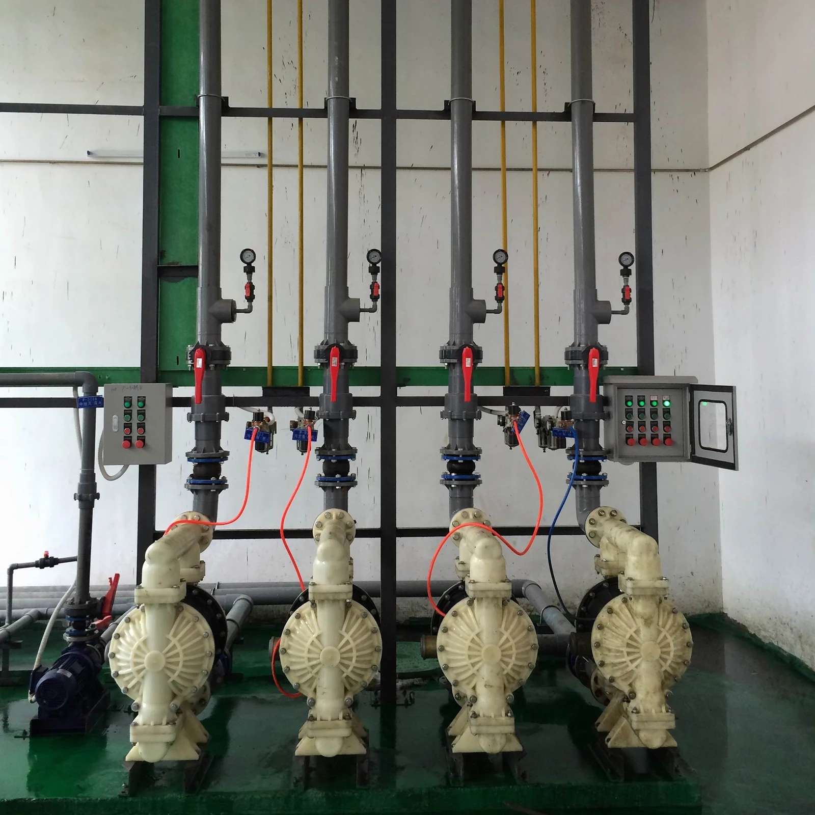 PTFE Sanitary Milk Acid Pump Air Operated Double Diaphragm Pump Manufacturer