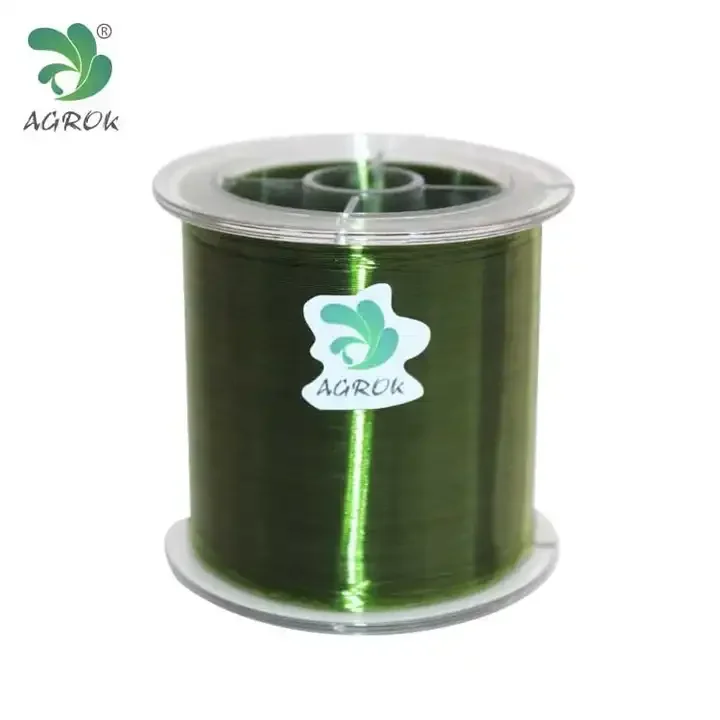 AGROK 100m 500m  Fluorescent Nylon  Monofilament Fishing Line With High Strength and Abrasion Resistance
