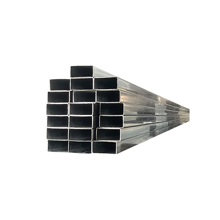 Q195 Q235 S235 Ss400 Hot dip Galvanized Black Welded Rectangular Square Steel Pipe Rhs Shs GI Steel Tube