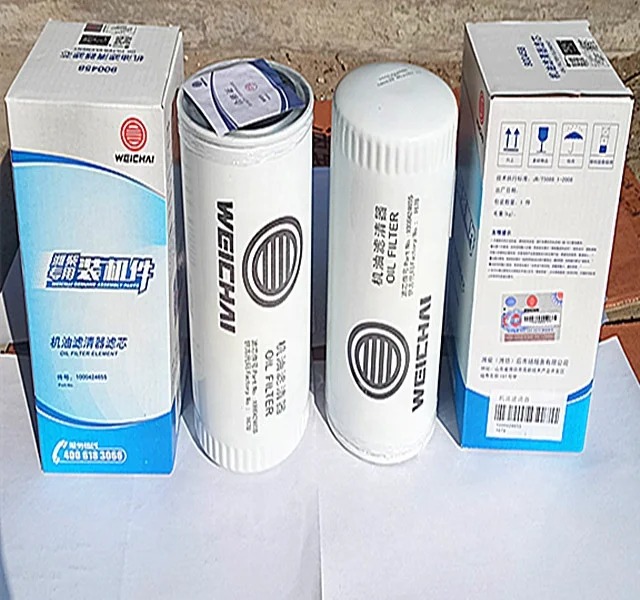 1000428205A  Oil filter weichai  for WP12C400-18