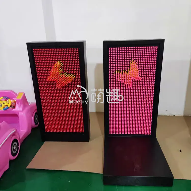 Moetry Children Size 3D Pin Art Board Plastic Needle Body Sculptures Pin Screen for Indoor Playground Science Museum