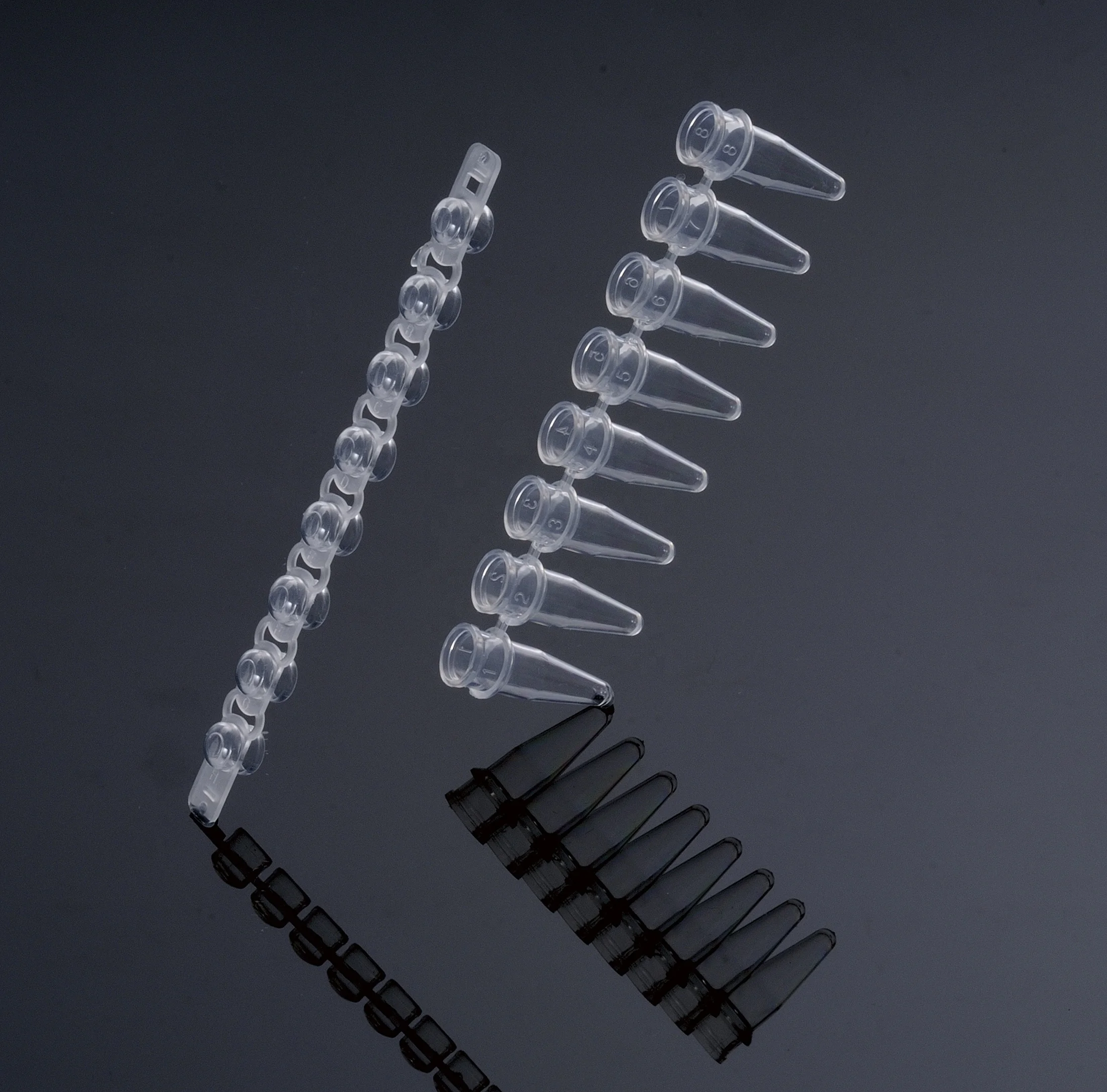 lab consumable High Quality medical grade Polypropylene 0.2Ml 96-Well Pcr Plate Half Skirt Clear Laboratory disposable