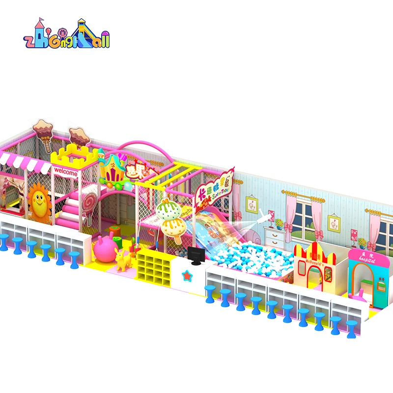 Hot Sale New Design Amusement Park Commercial Children Game Room Soft Play Kids Indoor Playground Equipment for Sale