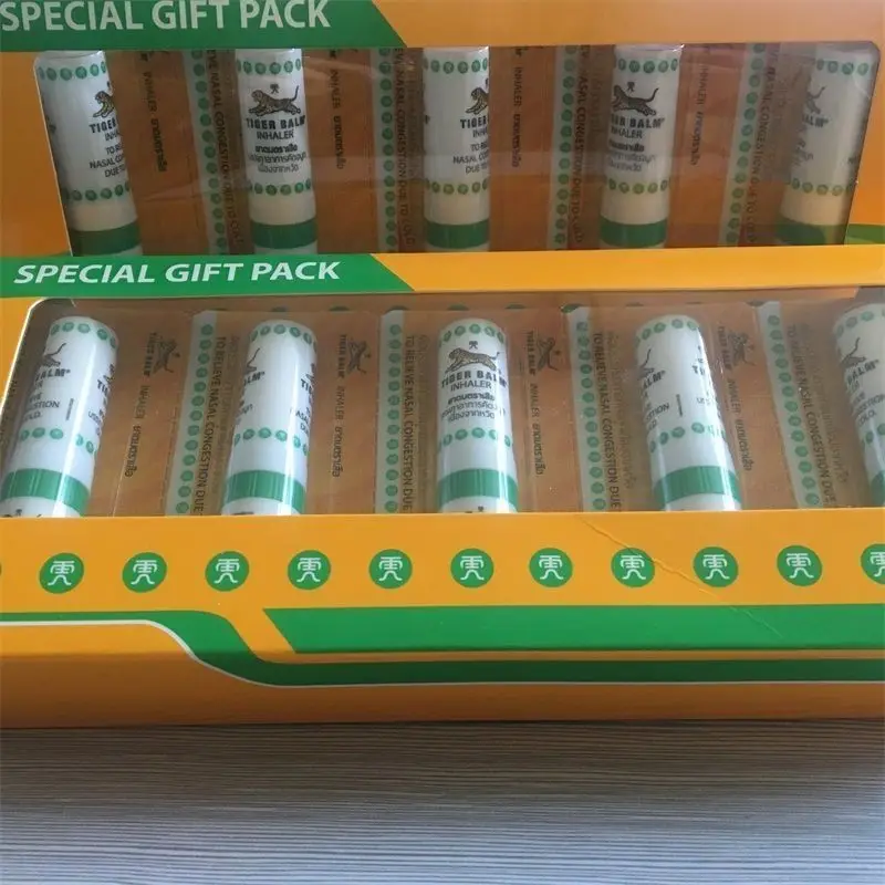 Tiger Balm Thailand Nasal Inhaler Stick Nasal Cure Rhinitis Sinusitis Nose Spray Snore Nose Spray