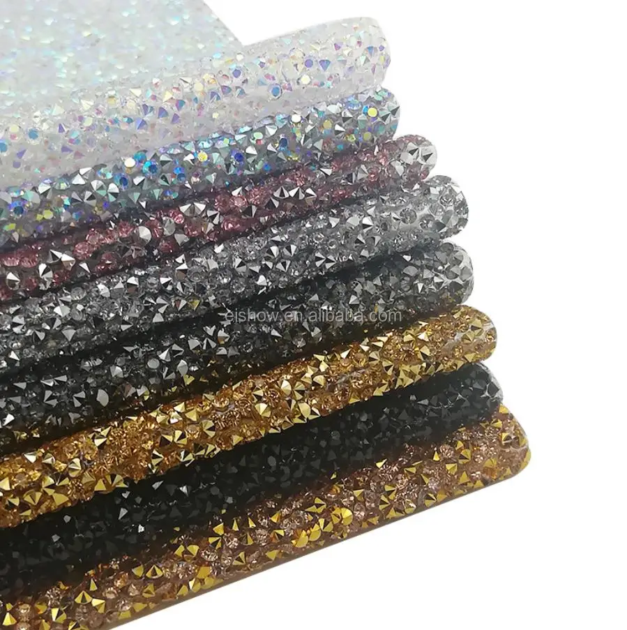 Crystal Meshe Rhinestone Sheets Iron On Price Per 1 Sheet Stone Size SS6/2MM hot fix sheet