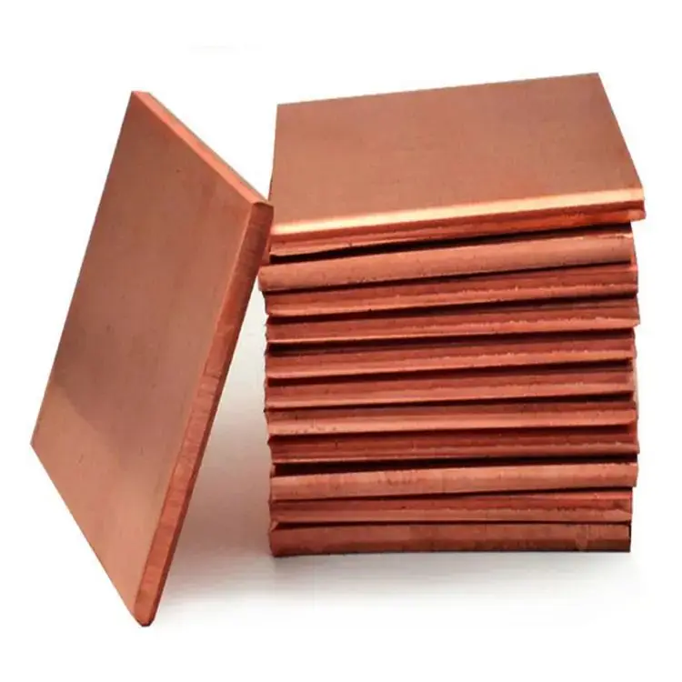 Wholesale of c12000 grade pure 99.99% 3mm copper sheets at a low price in the factory