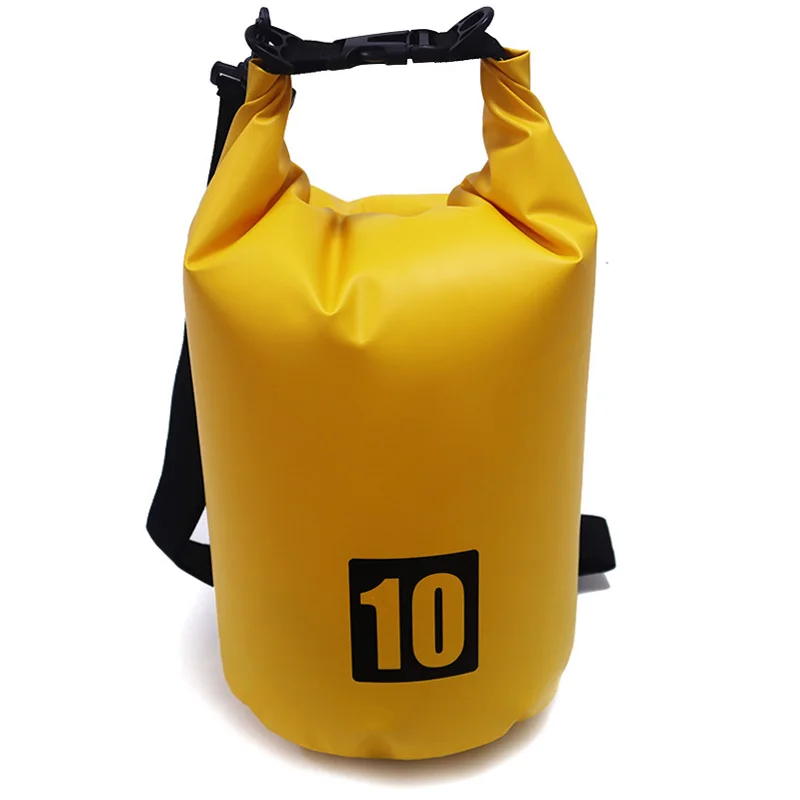 Wholesales Custom Outdoor Sport Waterproof PVC Dry Bag 3L 5L 10L 15L 20L  Floating Boating Fishing Swimming Ocean Pack