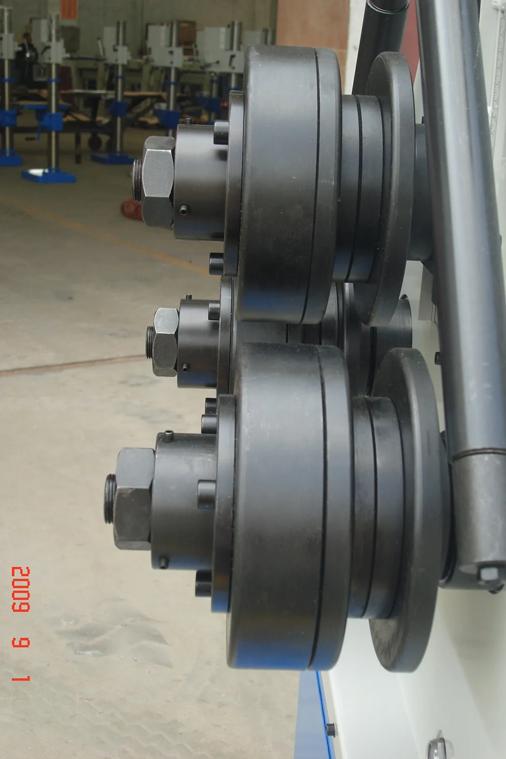 RBM40HV TTMC Motorised Round Bending Machine Section Profiles Cold Roller