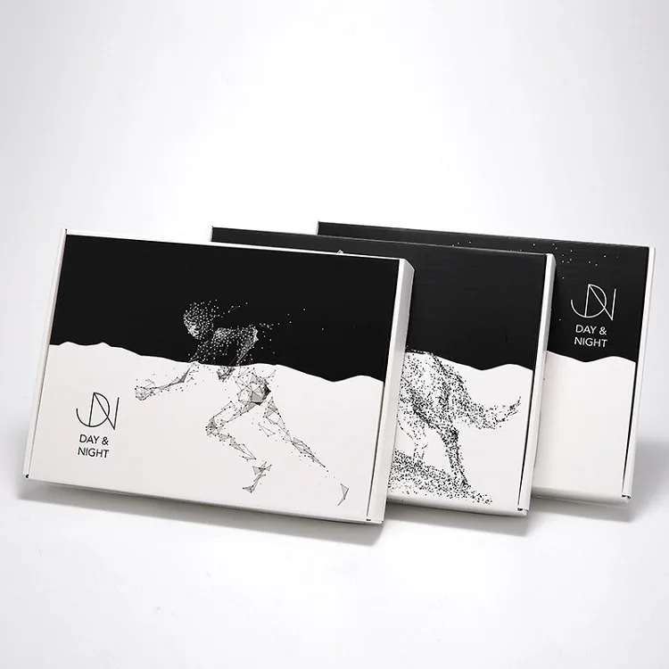 Gold Sticker Teal Cute Beige Folding Colored Blue Envelope Luxury Cosmetic Tuck Top 6X4X4 Paper Mailer Box For Art Work Shipping