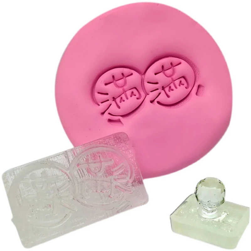 Handmade Professional Customized Soap Stamp DIY Acrylic Seal for Office Use with Custom Design Logo