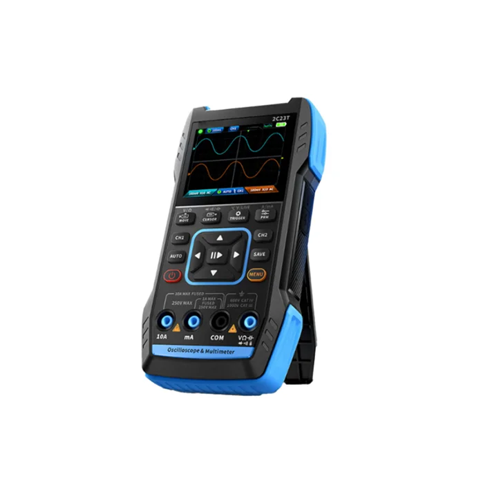 2C23T 3 in1 Function Signal Generator 9999counts AC DC Voltage 50MS/s 10MHz Dual Channel Multimeter Digital Oscilloscope