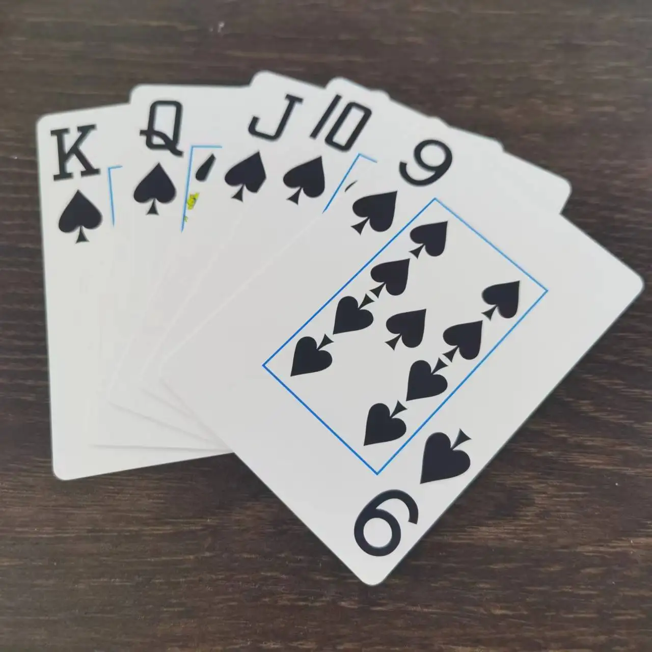 WHOLESALE CUSTOM 100% PLASTIC POKER CLUB PLAYING CARDS