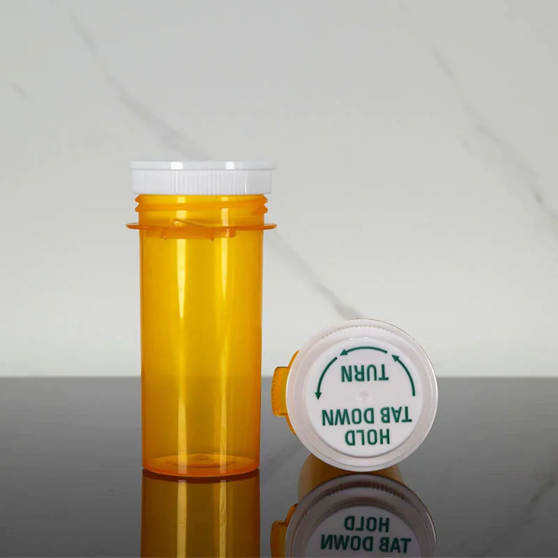 For pharmaceutical amber wide mouth glass bottle for tablet and pill with caps