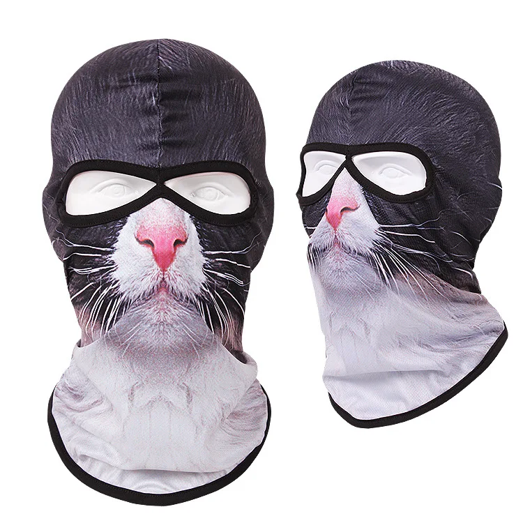 2022 Novelty Funny Party Decorate Hat Unisex Animal mask Wind Mask Ski hat Halloween Hats Reusable Covers