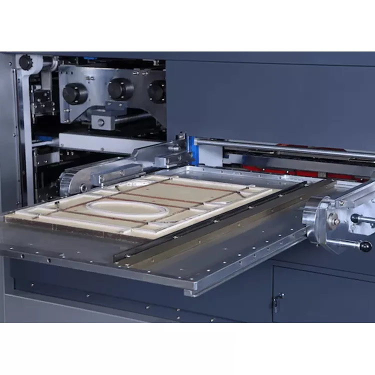 DGM Processing Machinery Automatic Flatbed Creasing Die Cutting printing slotting die cutting machine