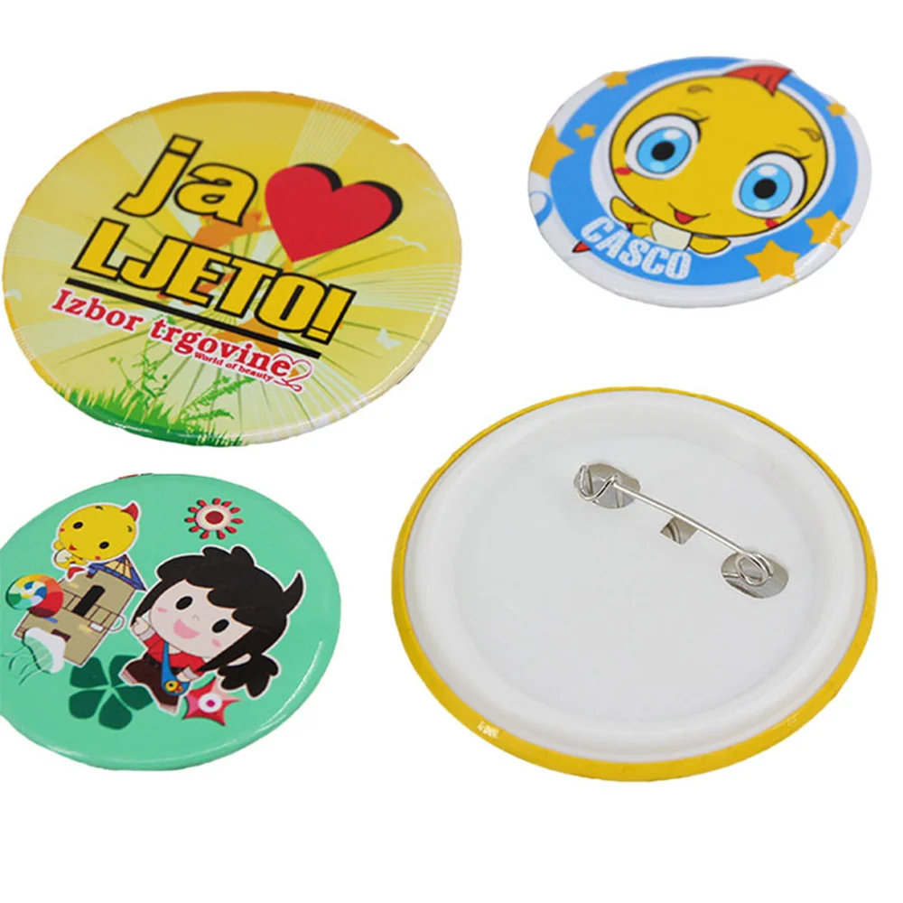 QUAFF wholesale Round Pin Badge Button Badge plastic 25mm 32mm 37mm 44mm 58mm 75mm