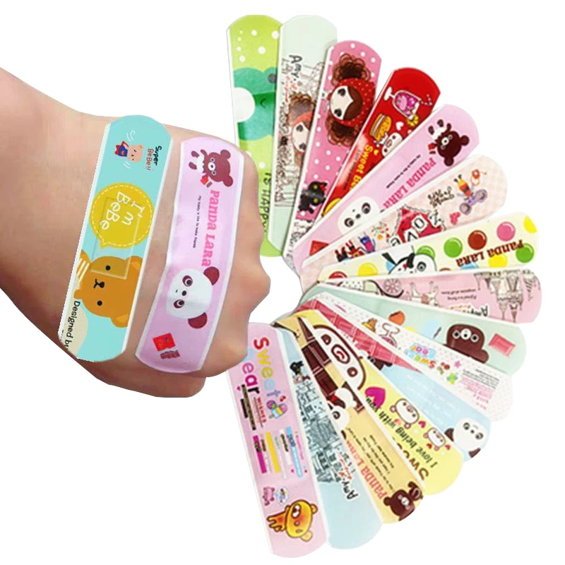Manufacturer Good Quality Custom Printed Adhesive Flexible Fabric Cartoon Bandaid