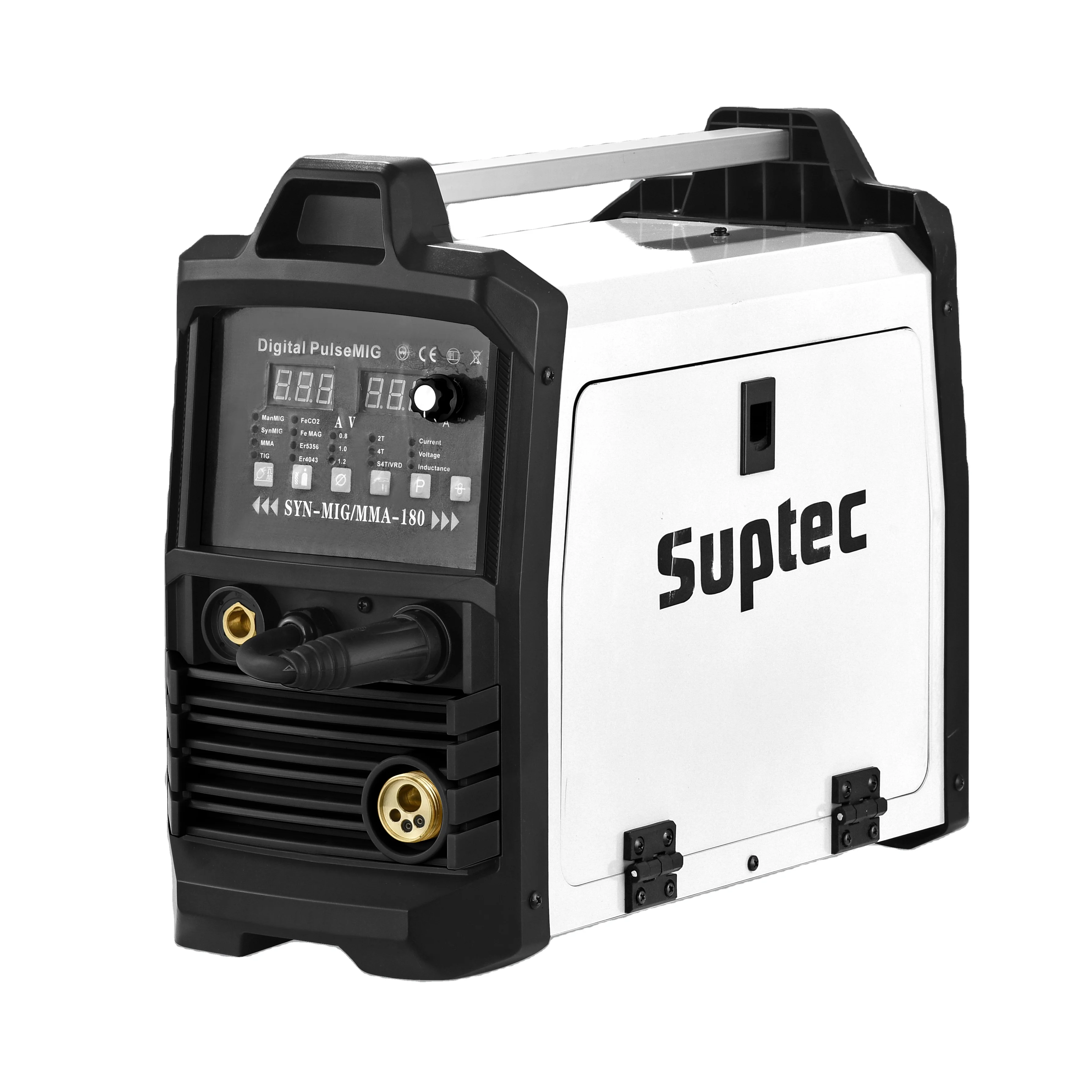 Portable IGBT soldadora electrical  welder types of mig tig ARC 160A inverter gas and gasless MIG welding machine for Brazil