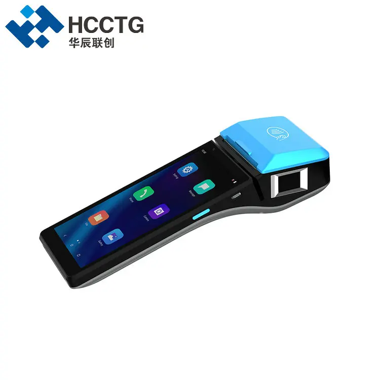 4G touch screen smart pos machine point of sale mobile android pos terminal machine system Z500