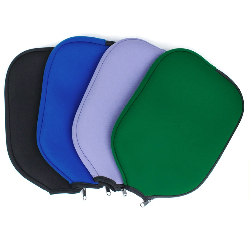 Wholesale Custom Neoprene Foam Material Pickleball Paddle Sleeve Anti Drop Racket Bag Outdoor Pickleball Paddle Cover