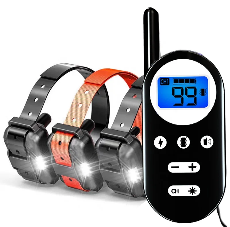 Wholesale China Supply Drop Shipping Remote Dog Training Collar For 3 Dogs