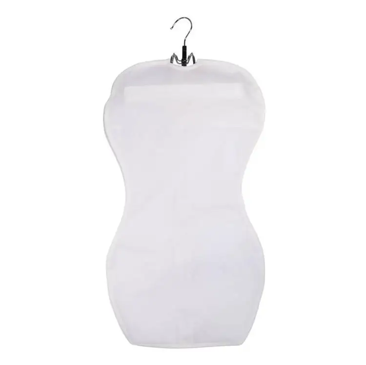 
Factory Price Dust Proof Custom Hair Extensions Wigs Storage Bag with Pockets 