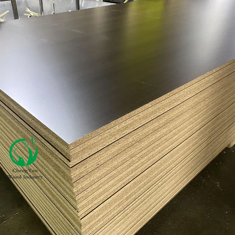 12mm Oriented Strand Board Melamine Faced Partical Board Osb Sheet High Quality Film Faced Plywood For Furniture