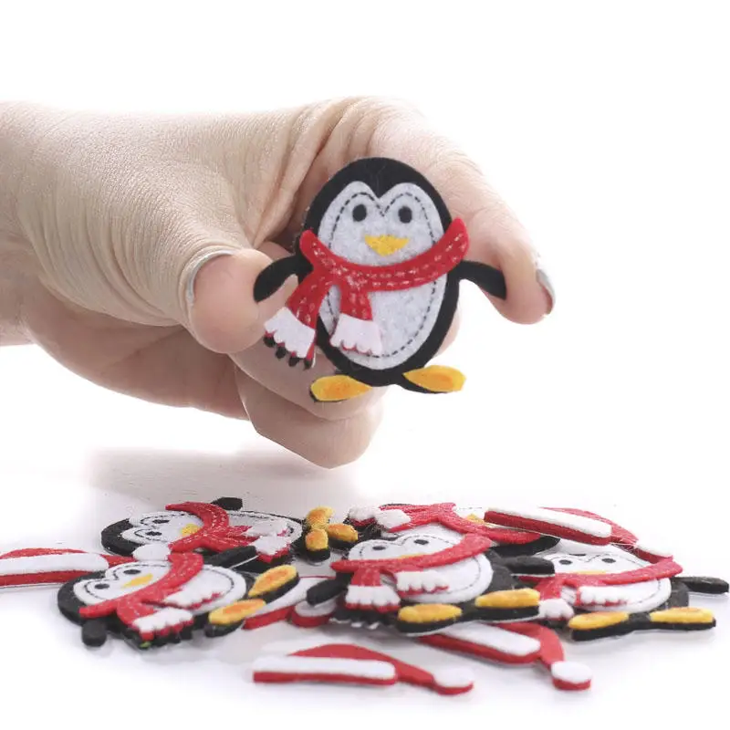 Finger doll baby cartoon plush joyful family finger puppets of doll for educational story telling toy