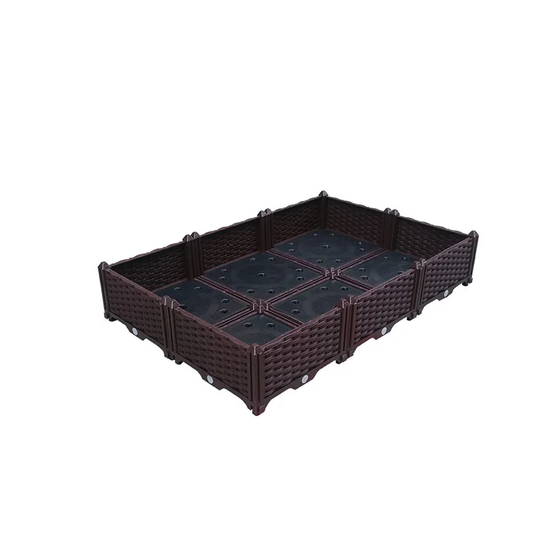 Greenhouse greenhouse planting box plus large flower pot Portable folding flower pot