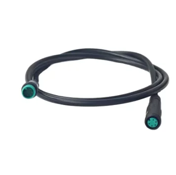 Waterproof extension cord 2pin 3pin 4pin 5pin 6pin for Bafang mid drive motor BBS01 BBSHD julet cable E-bike parts