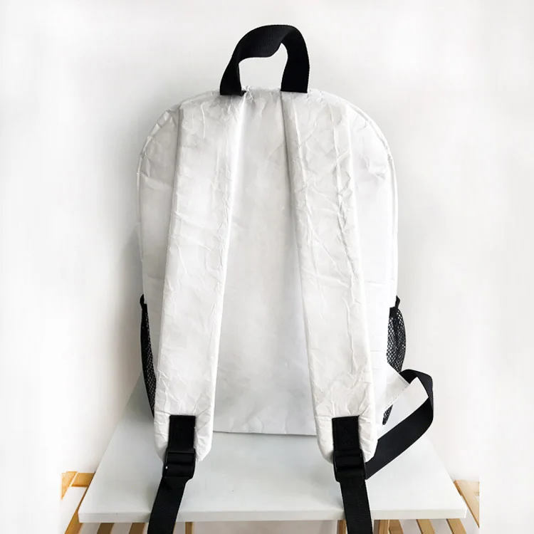 High quality lightweight designer foldable waterproof laptop tyvek paper backpack