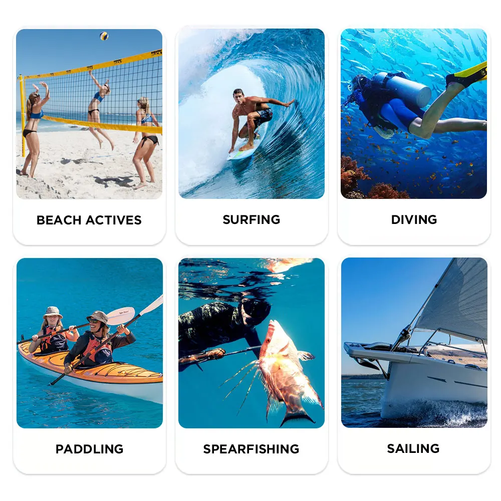 Diving Fins Socks Cold Water 3/5mm Neoprene GBS Sand Proof Beach Swim Socks for Water Sports