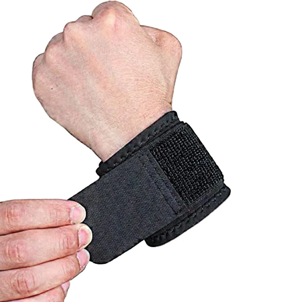 Adjustable Wrist Support Straps Highly Elastic 2 Pack Wrist Brace Pain Relief Wraps Wrist
