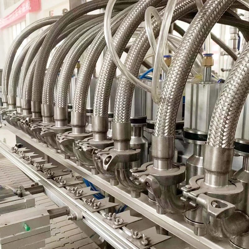 Automatic Cooking Edible Vegetable Olive Oil Bottle Filling Capping Labeling Machine Packing Line