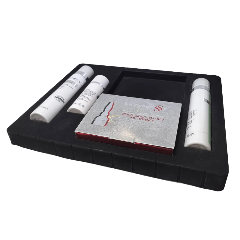 Customizable flocking plastic tray packaging to protect fragile goods from damage,egg packaging