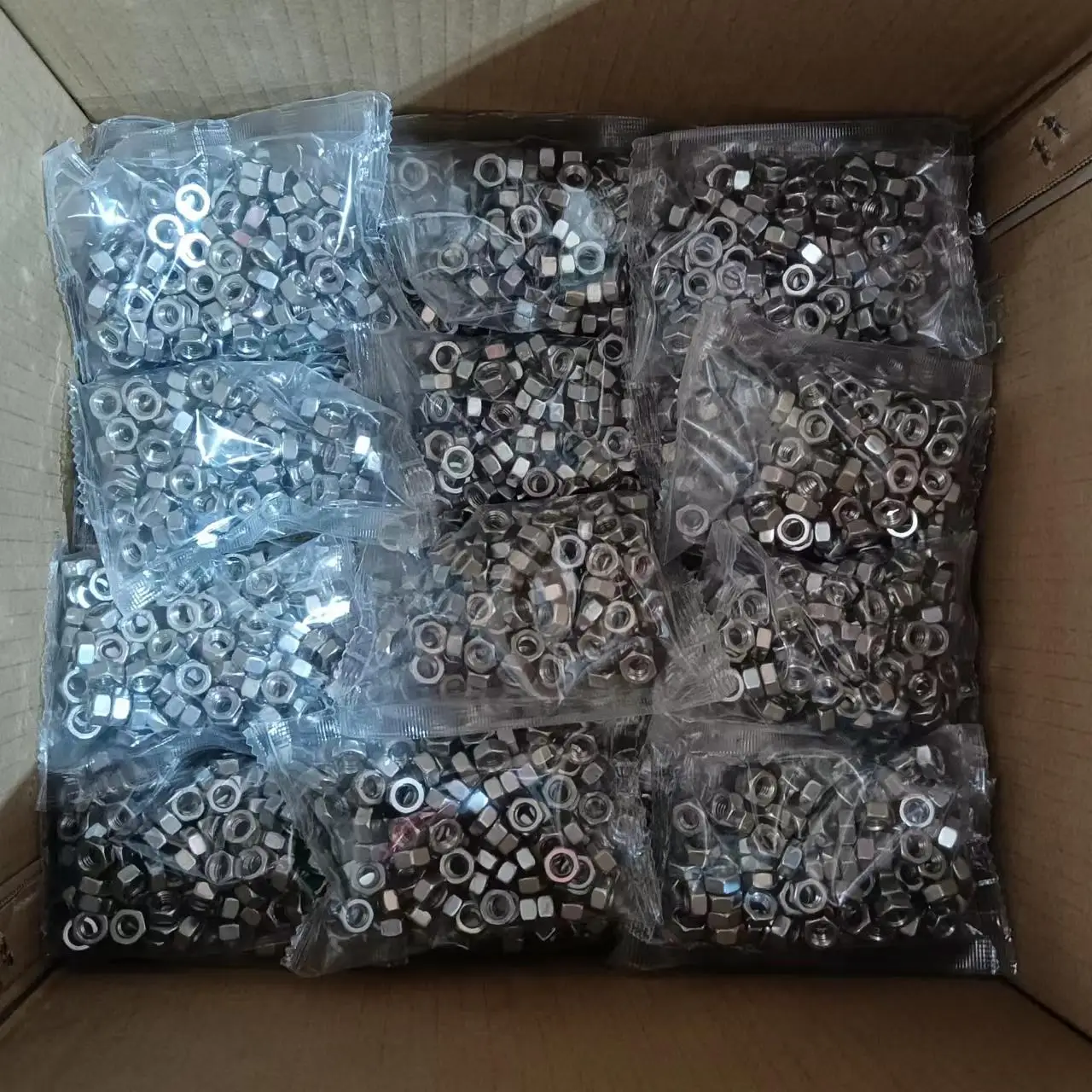 MINGLU small packing stainless steel 304/316 bolts & Nuts for e-shop