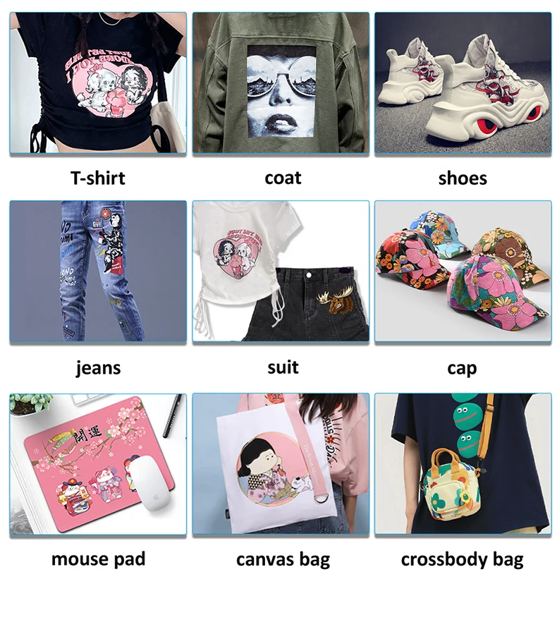 Hot sale 24 inch DTF printer dual xp600  roll to roll pet film DTF printing machine with 60cm DTF powder shaker