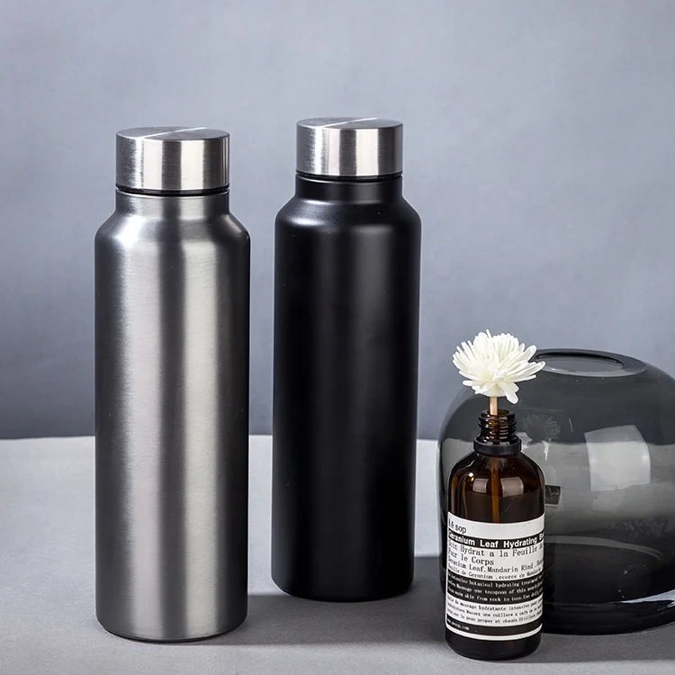 Food grade Cheap 1000 ml single wall BPA free sport flask cola shape water bottle with customer logo