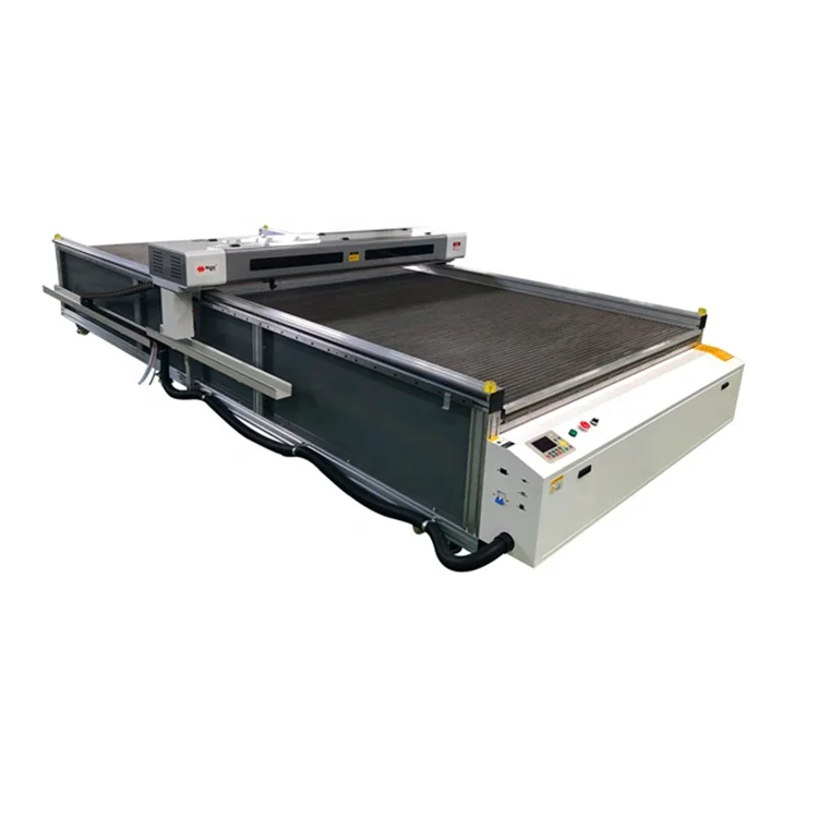 ce approved flatbed 100 watt garments cutter 1325 co2 laser cutting machine for cutting textile