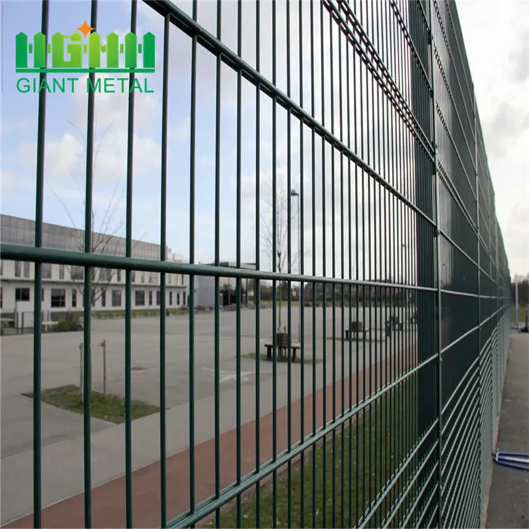 868 Double wire Fence Factory Galvanized Powder coated Panel Fence 2D Garden Fence