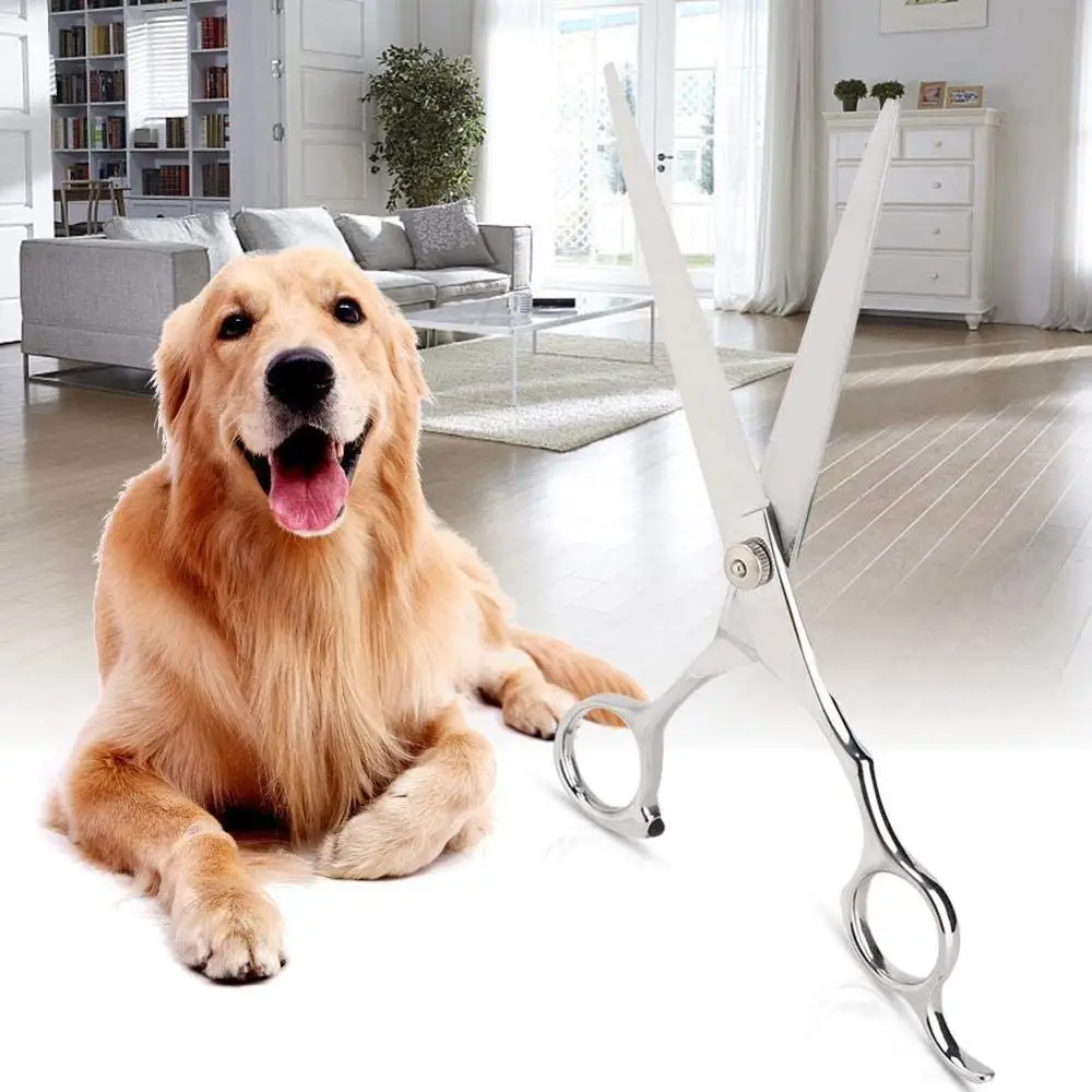 Dog Grooming Scissors Kit 6-Inch Beauty Scissors Pet Shearing Scissors for Dogs Cats or Other Pets