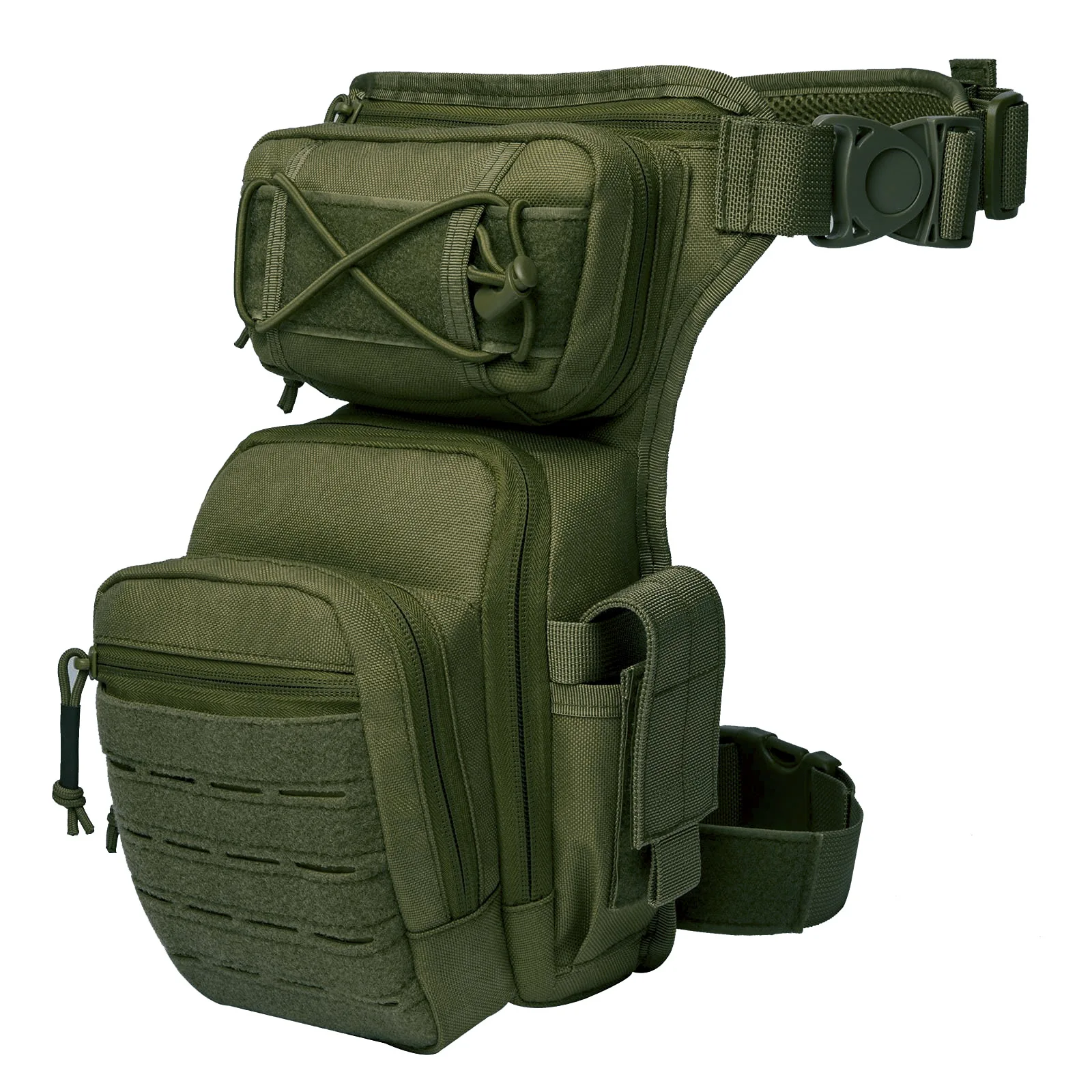 1000D Nylon Multifunctional Tactical Package Outdoor Hiking Tactical Thigh Storage Pack Pouch Tactical Leg Bag