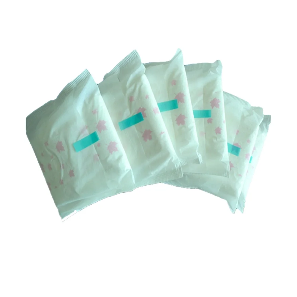 Super absorbent bamboo korea fibre sanitary napkin for sexy girl