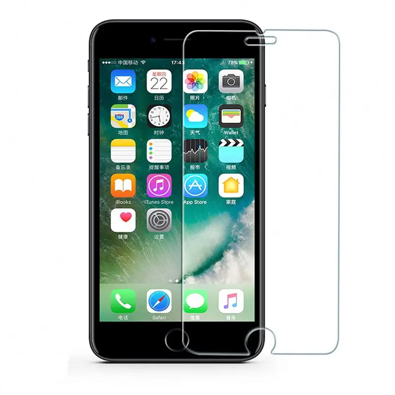  Высококачественное Закаленное стекло для iPhone 12 11 XR XS Max 2.5D 9H Защита экрана Xs Xr X