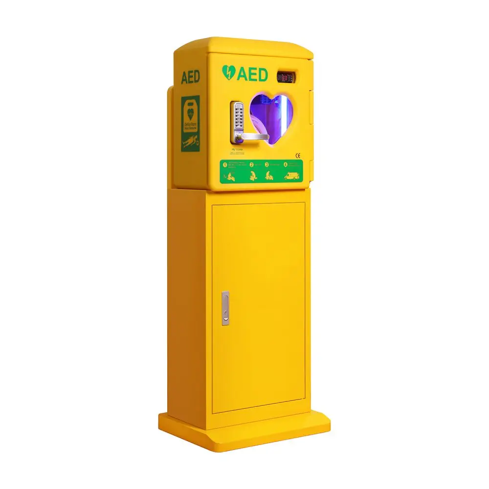 WAP P13 New Medical Plastic Storage Outdoor Waterproof AED Heating Cabinet with Snap Lock