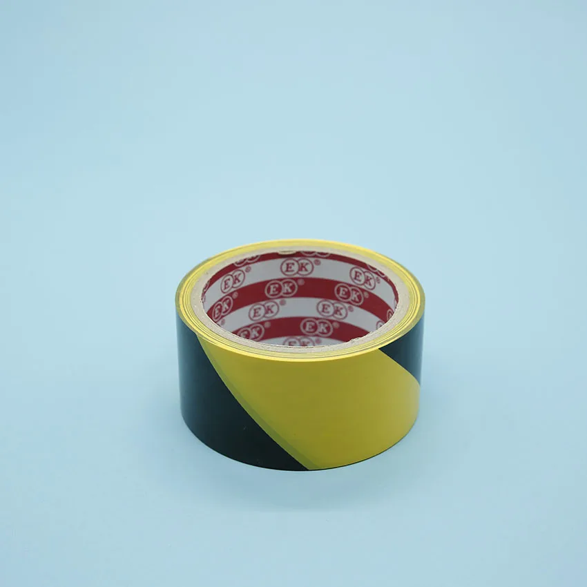 Yellow Color Marking Hazard Underground Colorful Industrial Pvc Warning Floor Self Adhesive