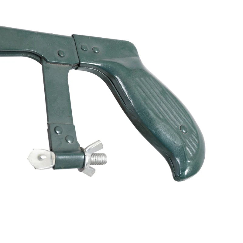 Adjustable semi-automatic hacksaw frame Mini fixed saw frame woodworking hand saw Multifunctional hacksaw bow