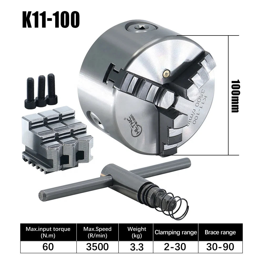 k11-160 Lath Chuck 3jaw Sanou Jaws Chuck 3 Jaw Self Centering Chuck Self-Centring K11 160mm Hydraulic