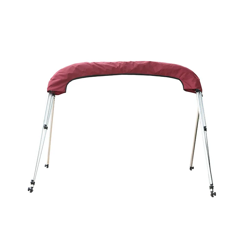 GREAT FAST watersport wakeboard outdoor aluminum stainless steel round tube 600d oxford fabric 3 Bow Stainless Steel Bimini Top