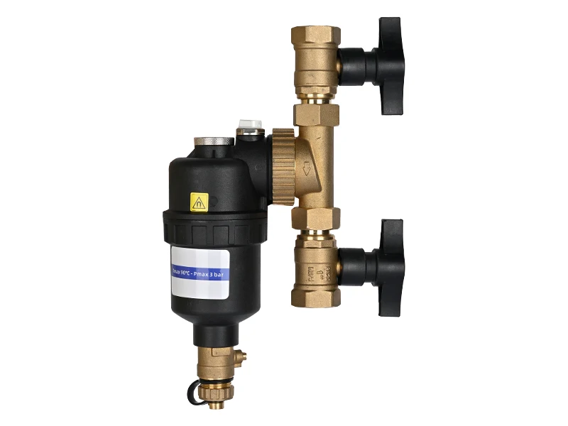 Magnetic Boiler Filter Dirt Separator Floor Heating Parts for Apartment Water Underfloor Heating Systems